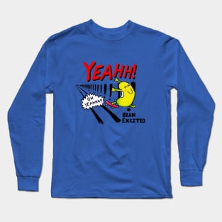 Just Bean happy - Bean Excited Long Sleeve T-Shirt